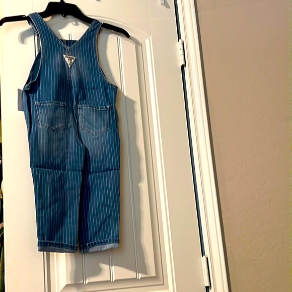 OshKosh B’Gosh Toddler Girl’s Rainbow striped bibed overhauls NWT Size 3 - Picture 2 of 5